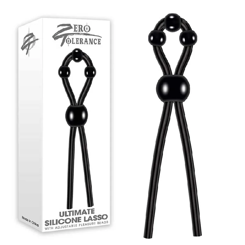 cock ring couple hacks guide-Zero Tolerance Ultimate Silicone Lasso with Adjustable Pleasure Beads