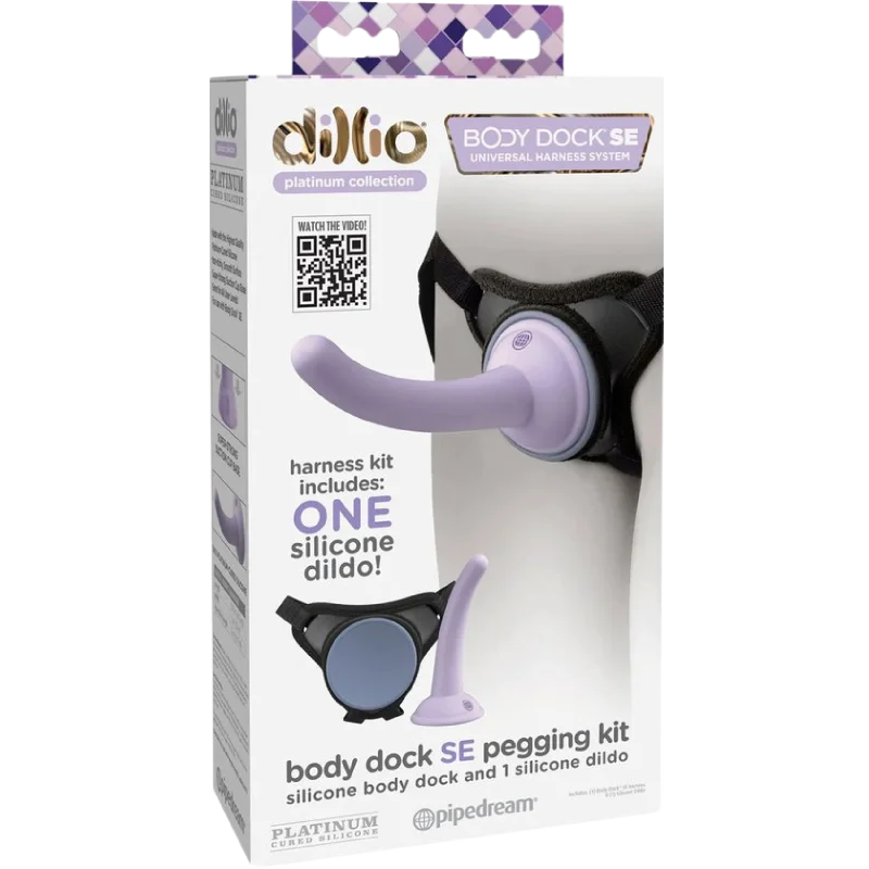 dildo battery feedback-Dillio Platinum Body Dock SE Pegging Kit