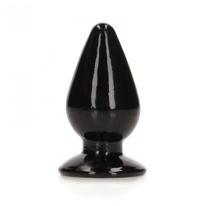 anal toys with strong suction-REALROCK 11.5 cm Anal Plug -