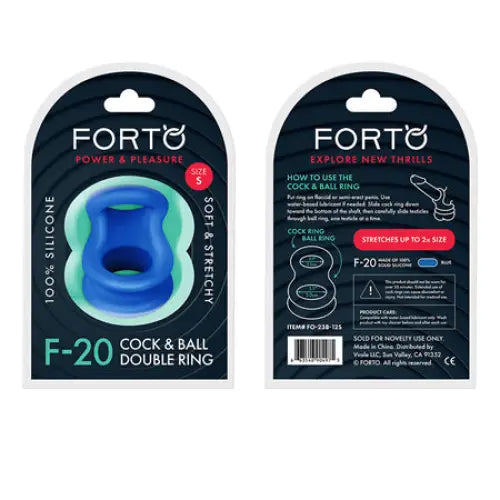 cock ring fit benefits reviews-Forto F-20 Liquid Silicone Cockring & Ball Stretcher