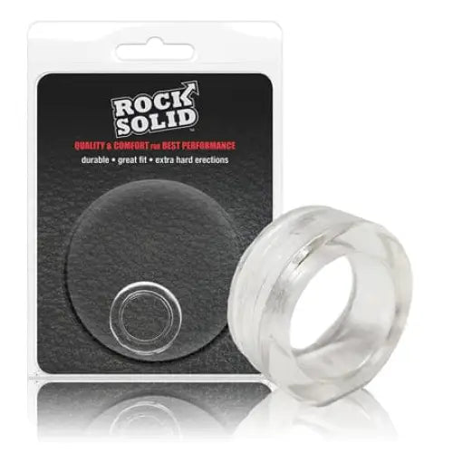 cock ring medical tips reviews-Rock Solid Clear O Ring