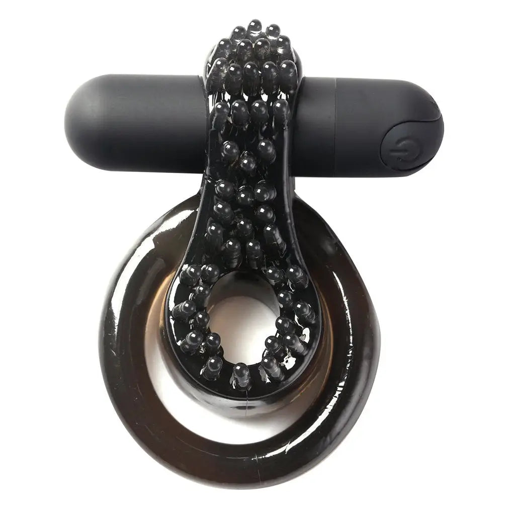 cock ring care solutions reviews-Jagger Rechargeable Vibrating Cock Ring Black Sleeve