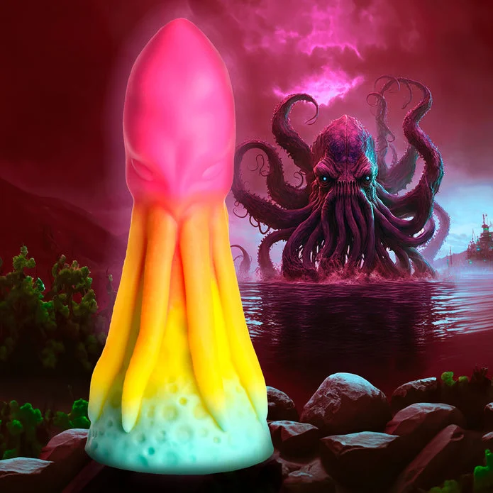 dildo portability innovations-King Kraken Silicone Creature Dildo