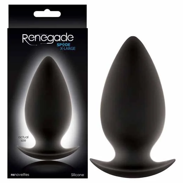 anal toys with sleek texture-Renegade - Spades