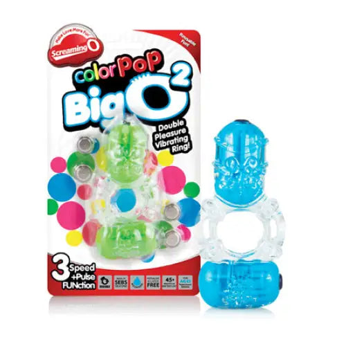 cock ring expert hacks guide-Screaming O Color Pop Big O2 Blue