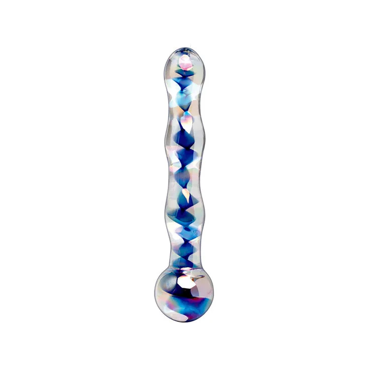 dildo limited availability-Icicles No. 8 Glass Dildo