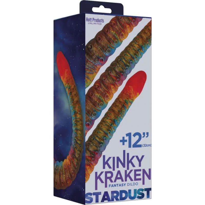 dildo color psychology-Stardust Kinky Kraken Jr 12-Inch Silicone Dildo - Bendable Tentacle Pleasure