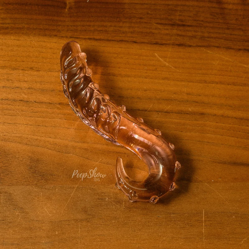 dildo battery manuals-Glass Tentacle Dildo by Gläs