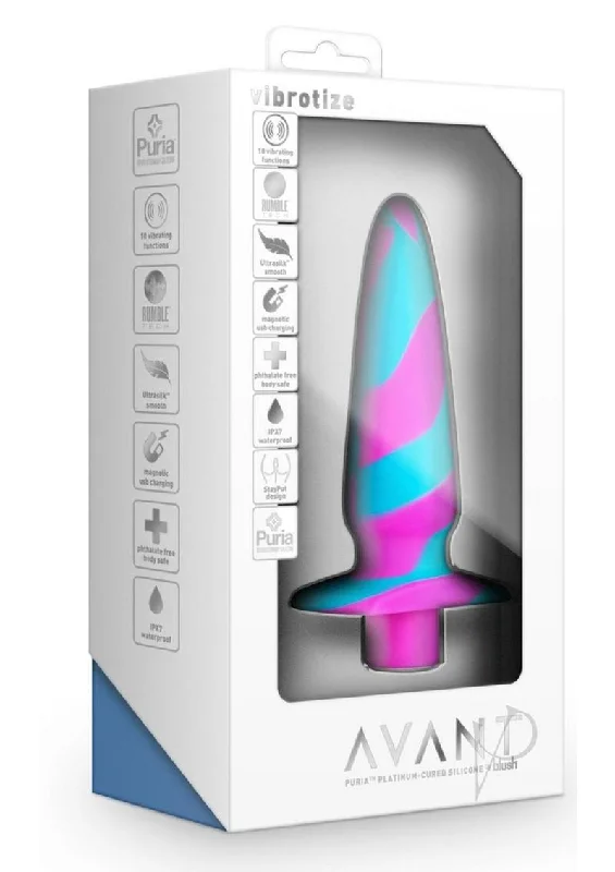 anal toys with flexible design-Avant Vibrotize Fuchsia