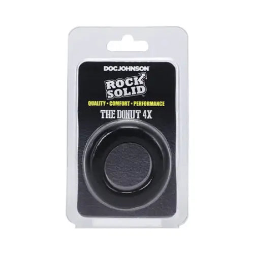 cock ring style tips reviews-Rock Solid The Donut 4X C-Ring Black