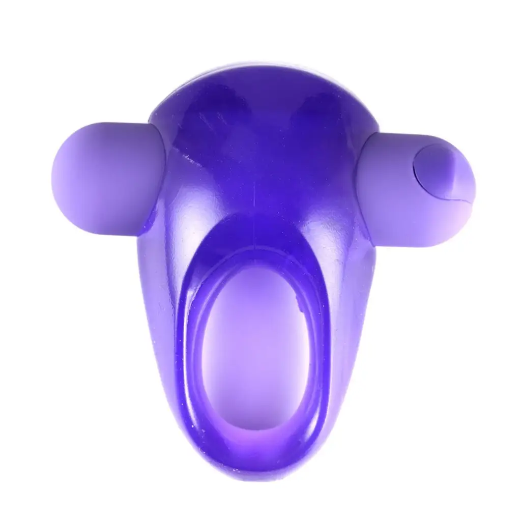 cock ring size solutions reviews-Casey Rechargeable Vibrating Erection Enhancer Ring Purple