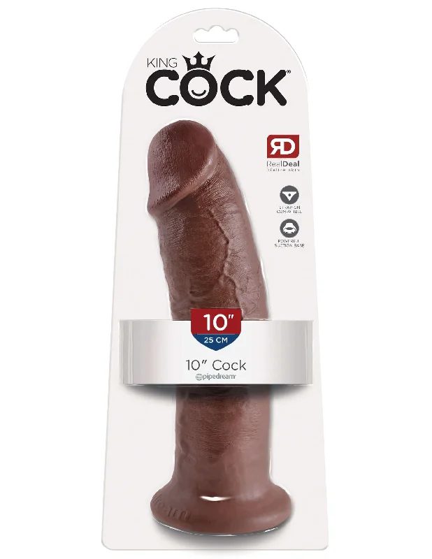 dildo safety resources-Experience Royalty with the King Cock 10-Inch Realistic Dildo!