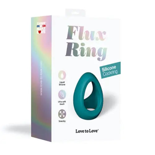 cock ring budget tips solutions-Love to Love Flux Ring Silicone Cock & Ball Ring Teal Me