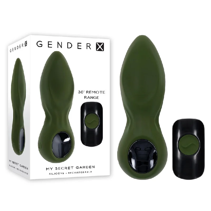 anal toys with easy finish-Gender X MY SECRET GARDEN