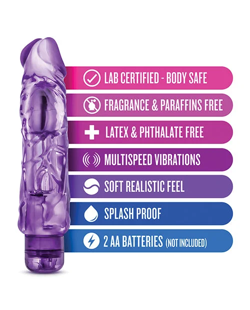 dildo vibration reviews-Blush Naturally Yours Wild Ride