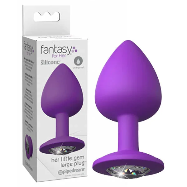 anal toys for couple intimacy-Fantasy For Her Little Gem Large Plug