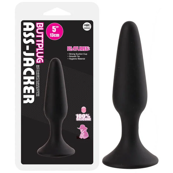 anal toys for extended wear-Ass-jacker -  13 cm (5'') Butt Plug