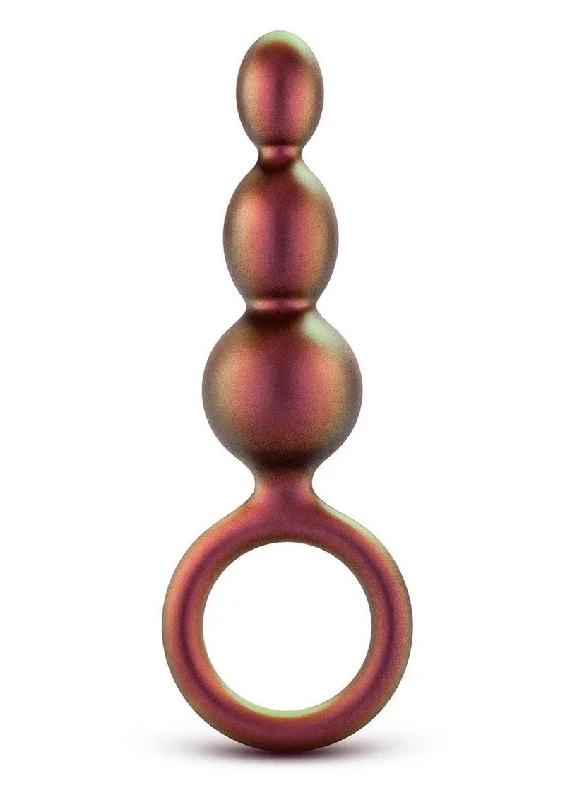 anal toys for anal vibes-Anal Adventures Matrix Beaded Loop Silicone Plug