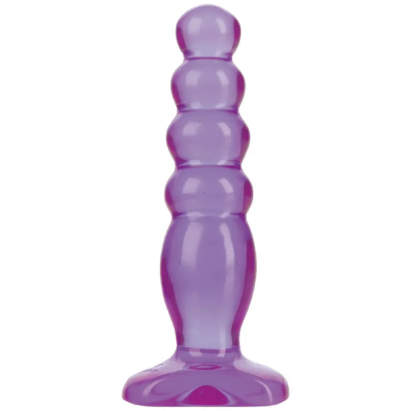 anal toys for couple relaxation-Crystal Jellies Anal Delight - Purple