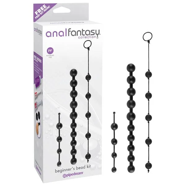 anal toys with soft material-Anal Fantasy Collection Beginner's Bead Kit