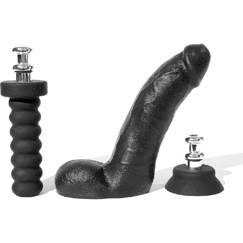 dildo length benefits-Boneyard Cock 100% 8 Inch Silicone Dildo Tool Kit with Suction Cup and Handle