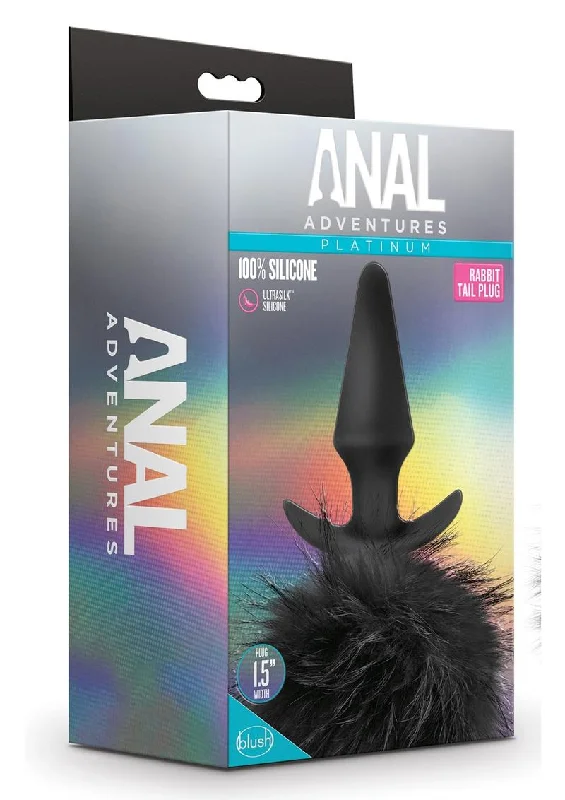 best anal toys for beginners-Anal Adventure Platinum Rabbit Tail Plug