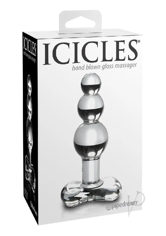 anal toys for private play-Icicles No 47 Clear