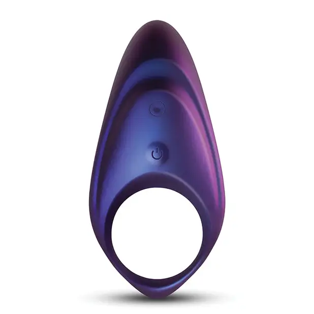 cock ring cleaning products-Hueman Neptune Vibrating Cock Ring - Purple