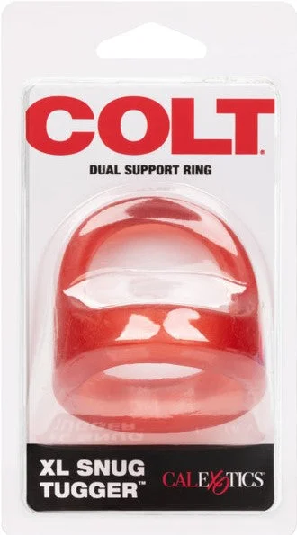 cock ring buying guide-Xl Snug Tugger (Red)