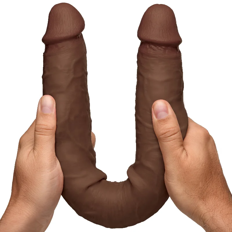 dildo travel feedback-17.75 Inch Double Dildo - Dark