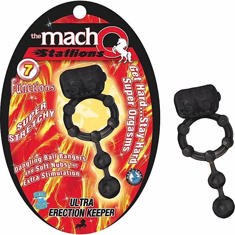 cock ring flexible benefits guide-Macho Stallions Ultra Erection Keeper