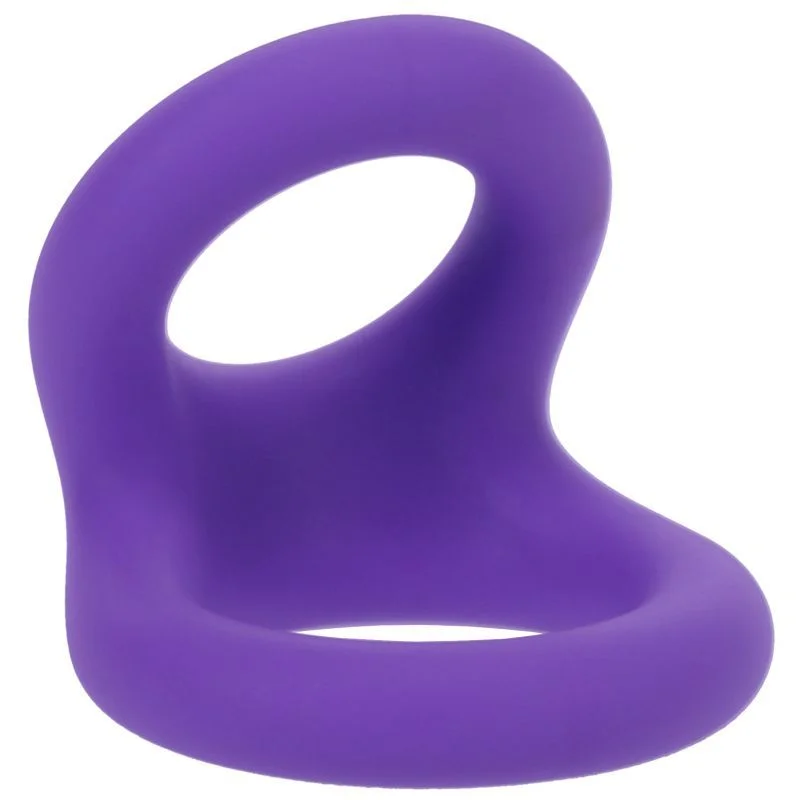 cock ring safety benefits-Uplift Silicone Cock Ring Lilac