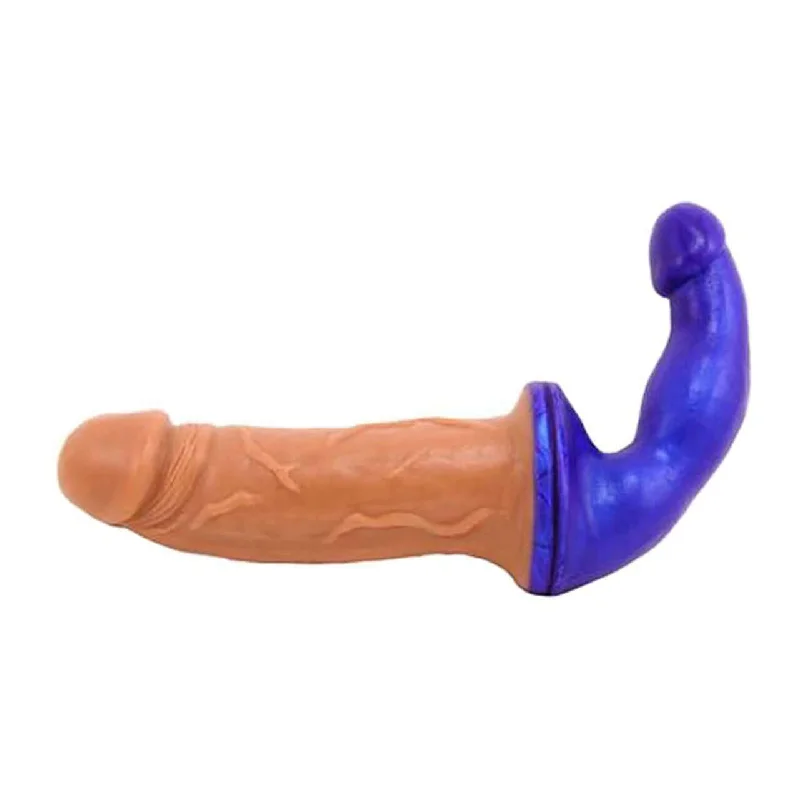 dildo suction experiments-Peacemaker Vixskin Caramel Double Sided Dildo - Experience Ultimate Pleasure