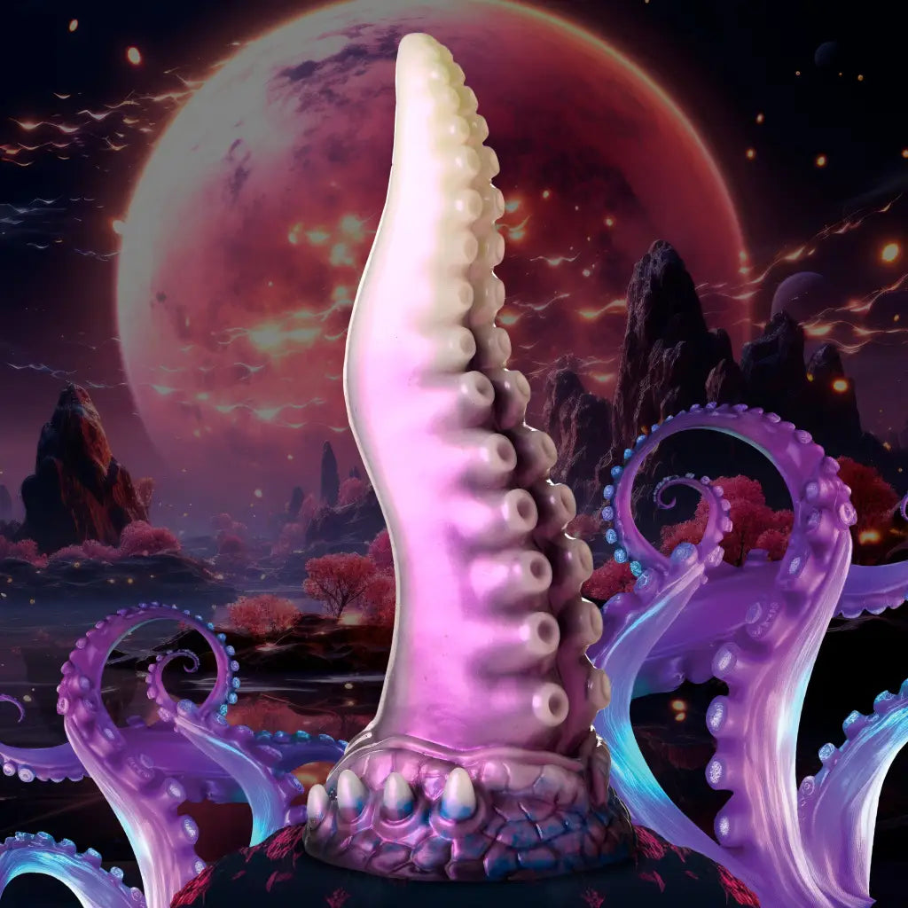 dildo travel essentials-Creatur Cock Astropus Tentacle Silicone Dildo