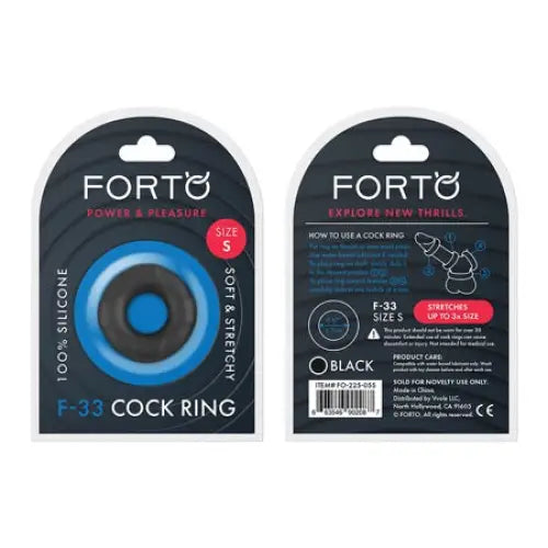 cock ring beginner guide reviews-Forto F-33 Liquid Silicone Cock Ring