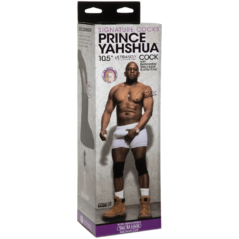 dildo hygiene reviews-SIGNATURE  COCKS — PRINCE YASHUA — 1  WITH REMOVABLE VAC—U—LOCK SUCTION C