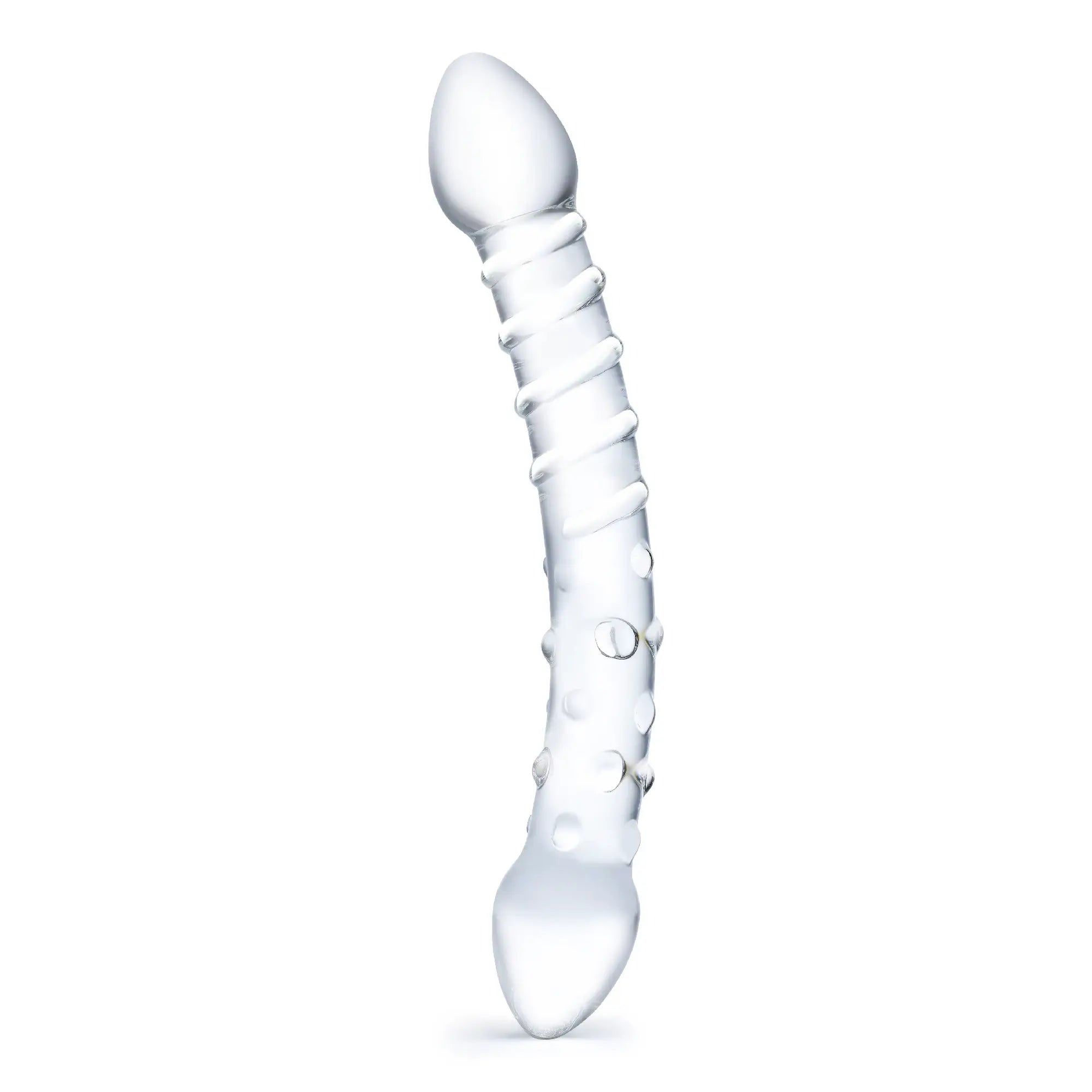 dildo safety reviews-Glas Double Trouble