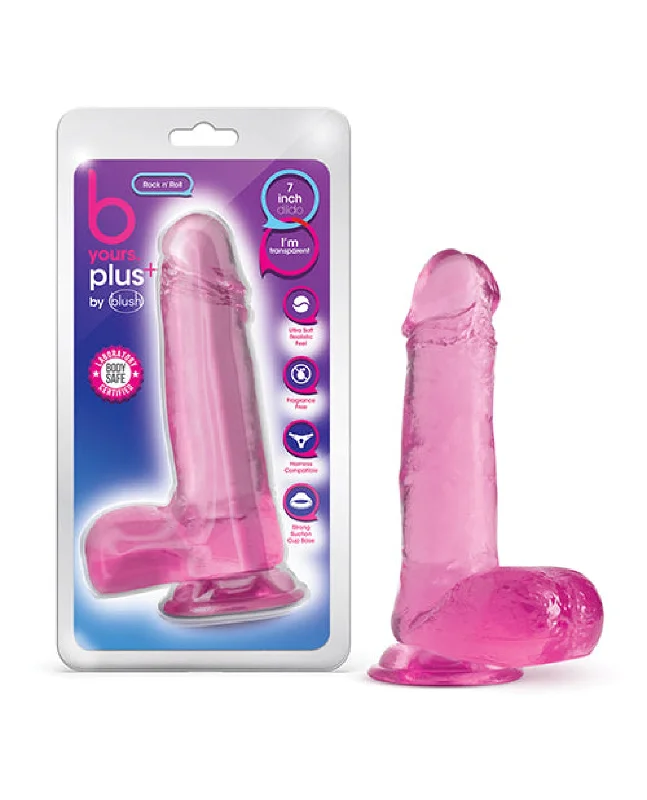 dildo brand ratings-Blush B Yours Plus 7.25" Rock N Roll Dildo