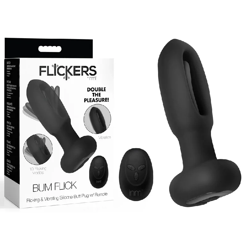 anal toys for deep pleasure-Inmi Flickers Bum Flick Flicking & Vibrating Butt Plug