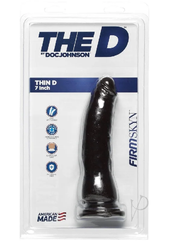 dildo vibration testimonials-7-Inch Chocolate Thin D Firmskyn Dildo: Realistic Pleasure Without Compromise