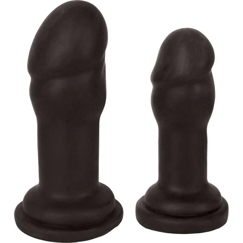 anal toys for gentle relaxation-JOCK Anal Plug Duo Black