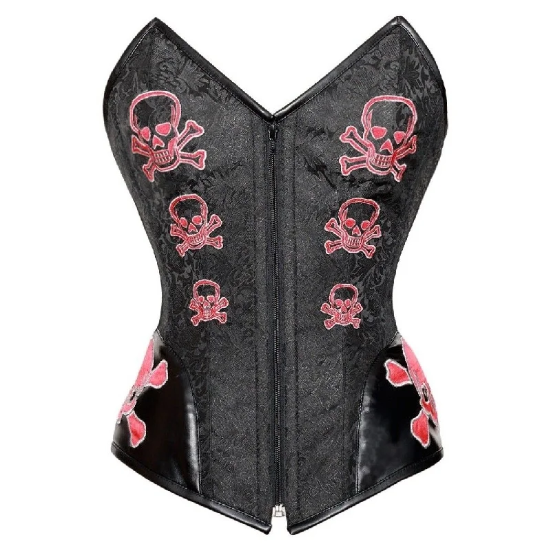 Corset for body contouring-Kayla Skull Corset