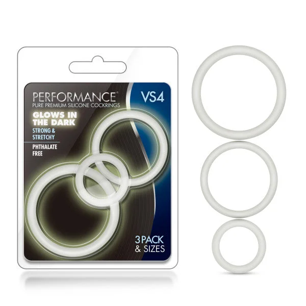 cock ring cleaning benefits-Performance VS4 Pure Premium Silicone Cockrings