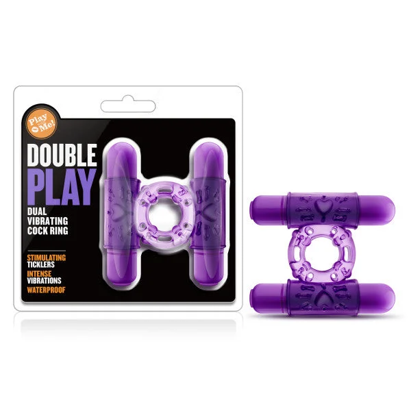 cock ring for stamina guide-Play With Me - Double Play Vibrating Cock Ring