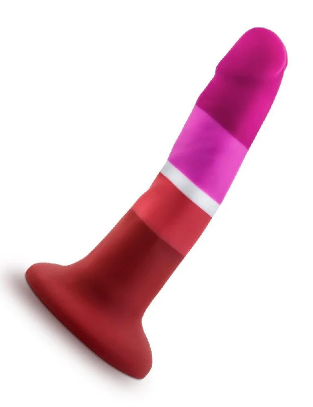 dildo length resources-Avant Pride Beauty Silicone Dildo