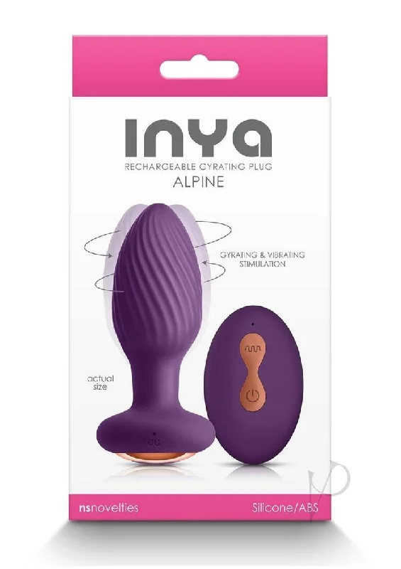 anal toys with minimalist style-Inya Alpine Purple