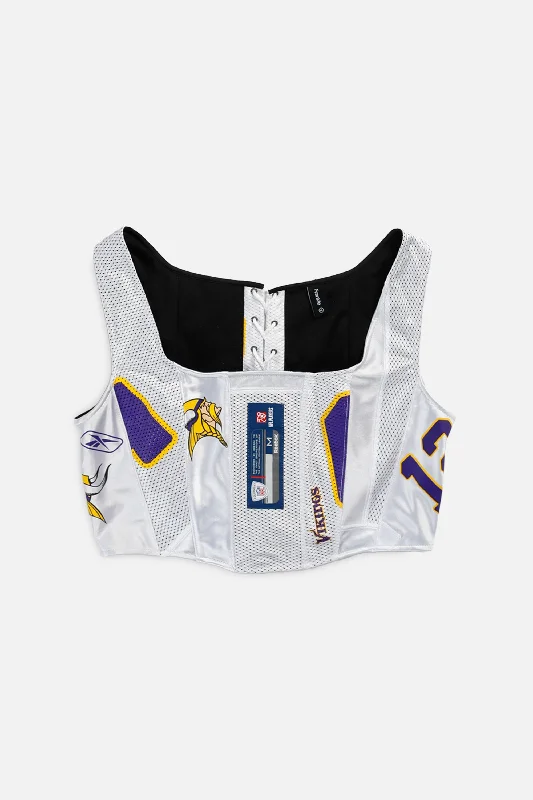 Corset for body shaping-Rework Minnesota Vikings NFL Corset - XL