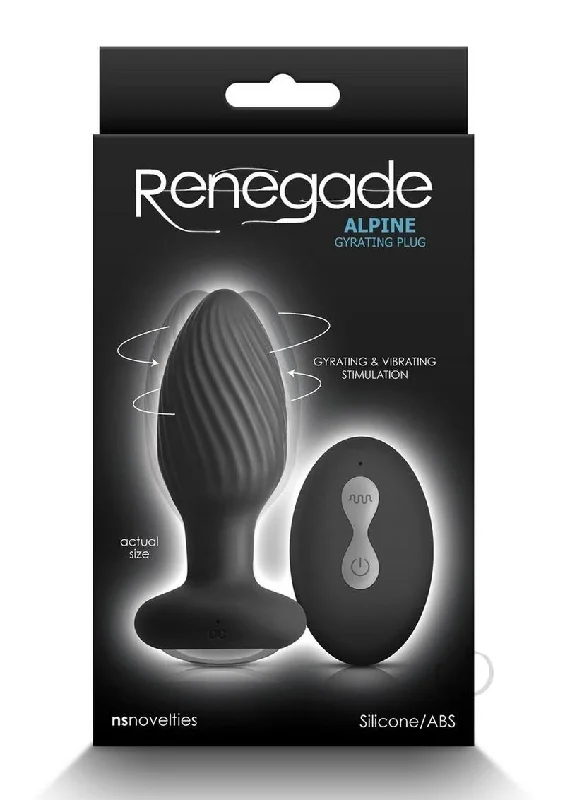 anal toys with LED lights-Renegade Alpine Black