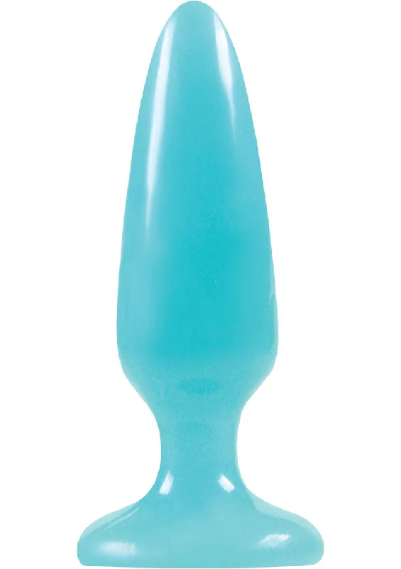 anal toys for sensory massage-Firefly Pleasure Plug Small Blue