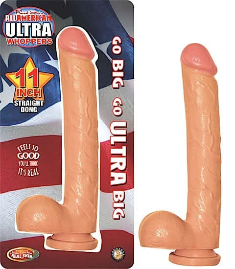 dildo hygiene innovations-All American Ultra Whopper 11 inches Straight Dildo